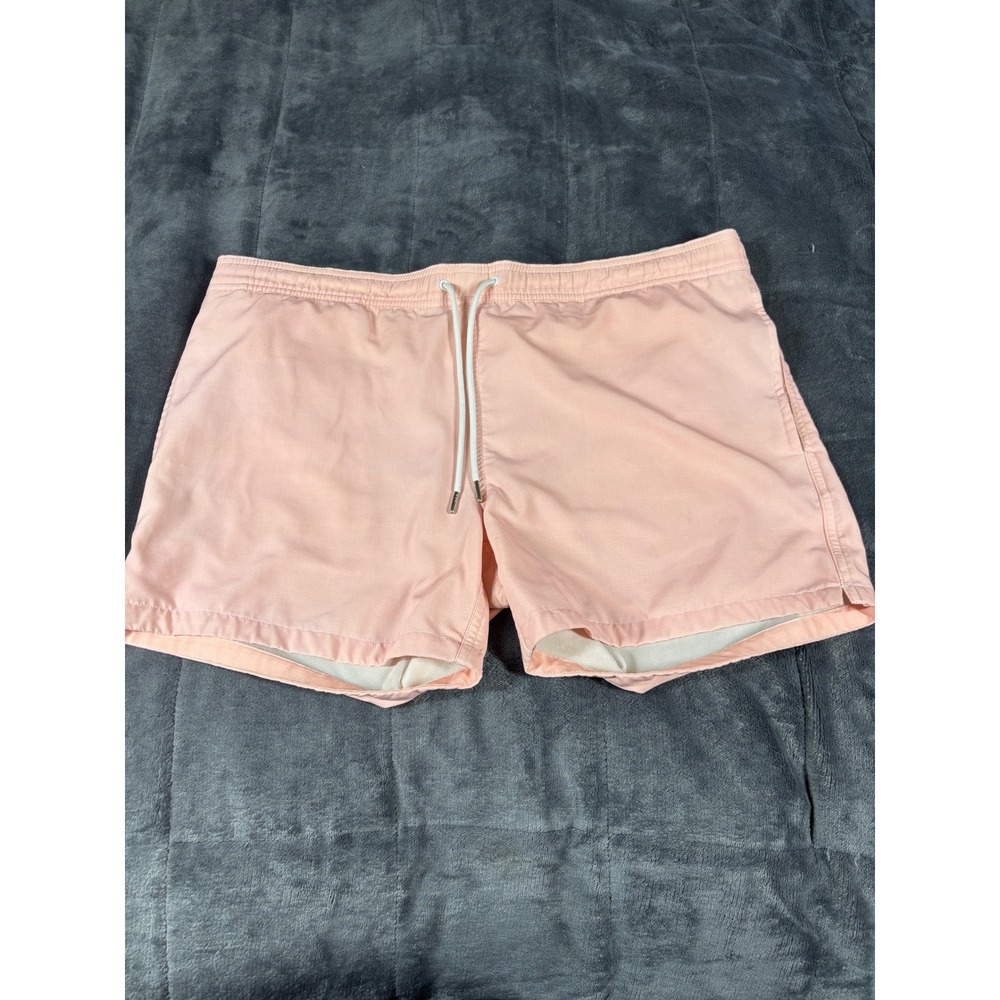 Bonobos Mens 5 Inch Inseam Swim Trunks Peach Pink Size Medium‎ 5530